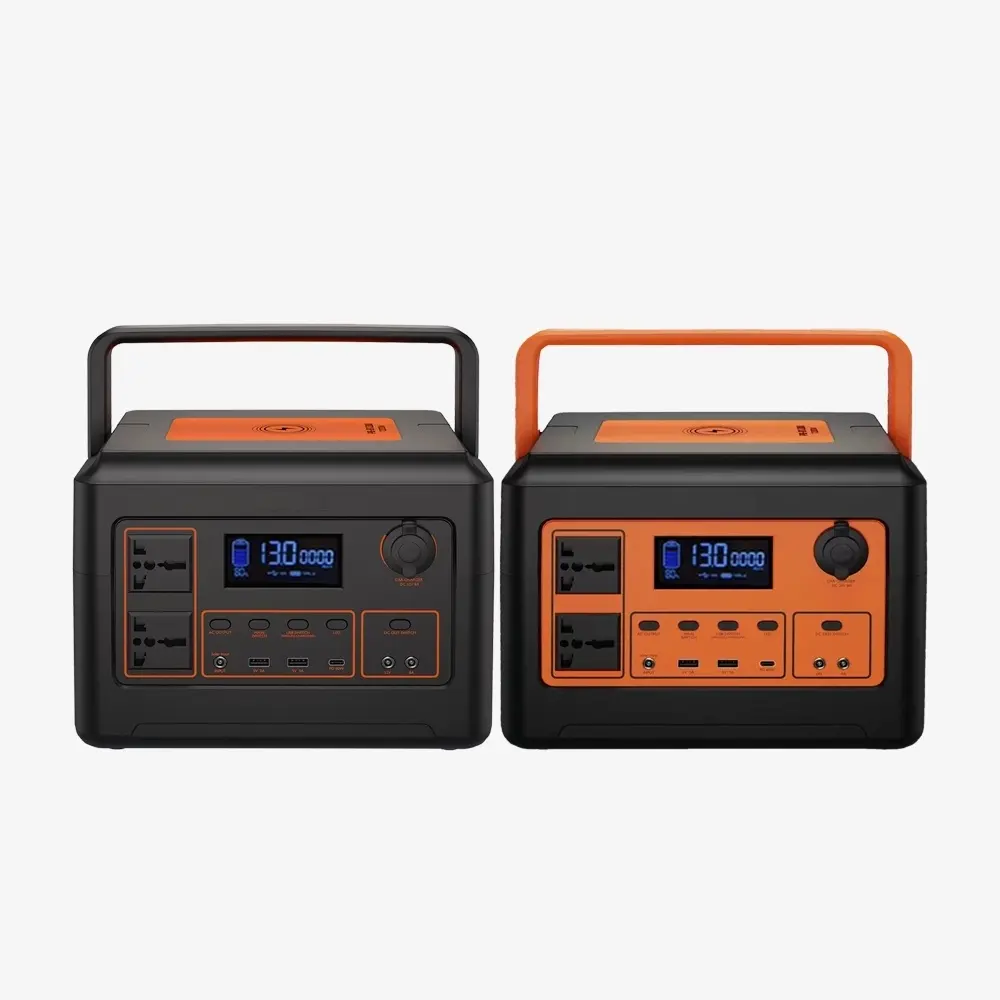 DK-A600W/1000W Portable Solar Power Generator with Wireless Mobile Phone Charger Lithium Lifepo4 Solar Power Station
