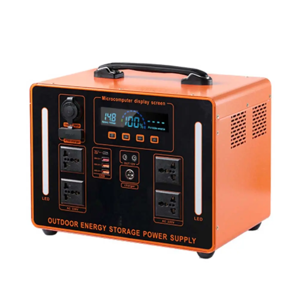 DK-C1600W Portable Solar Power Generator Lithium Lifepo4 Solar Power Station