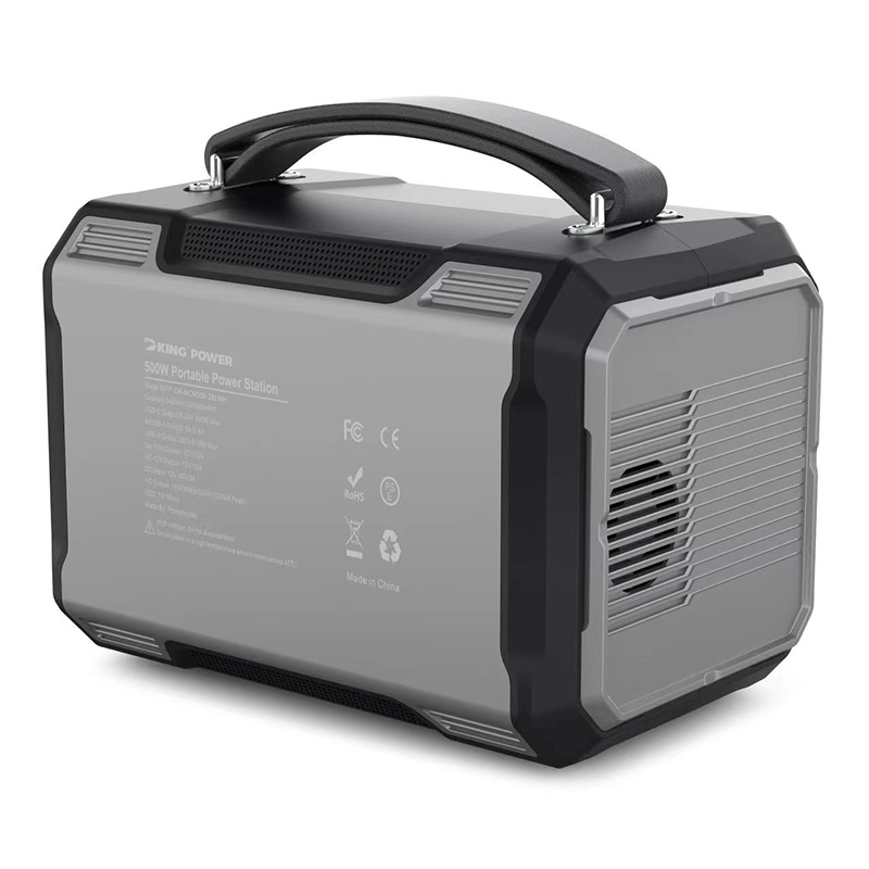 DK-SYD500W-505WH Potable Generator with LED Light Portable Power Station 500W for Solar Panel for Camping and Outdoor Travel RV