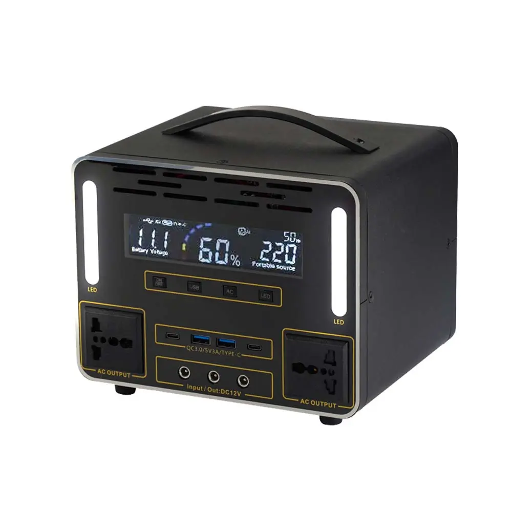 DK-C500W Portable Solar Power Generator Lithium Lifepo4 Solar Power Station