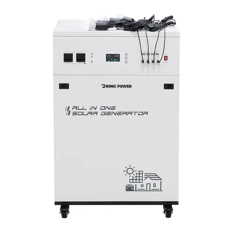 DKSESS 5KW OFF GRID/HYBRID ALL IN ONE SOLAR POWER SYSTEM PORTABLE CAMPING SOLAR GENERATER
