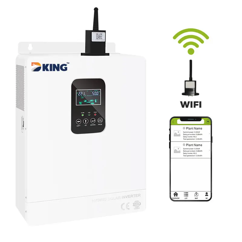 DKHP PRO-T OFF GRID 2 IN 1 SOLAR INVERTER PURE SINE WAVE WITH MPPT CONTROLLER BUILT IN