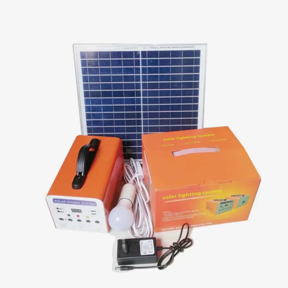 Solar Power 15″LCD TV Set With Battery Storage Pack