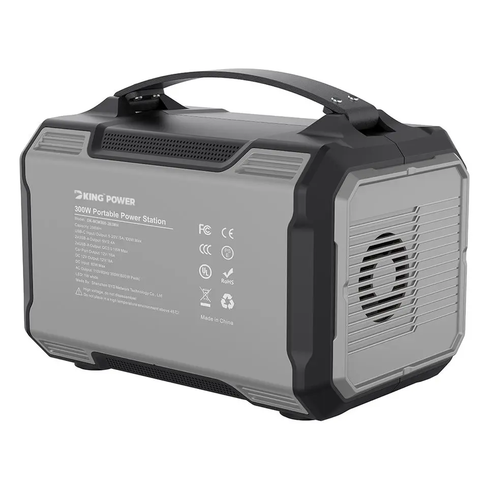 DK-SYD300W-281WH Huge Capacity 300W Portable Power Station Solar Generator Energy Storage Power Supply LiFePO4 Battery Outdoor Large Power Bank