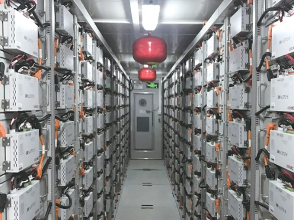 Lithium battery storage