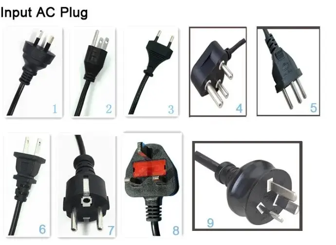 Input AC plug