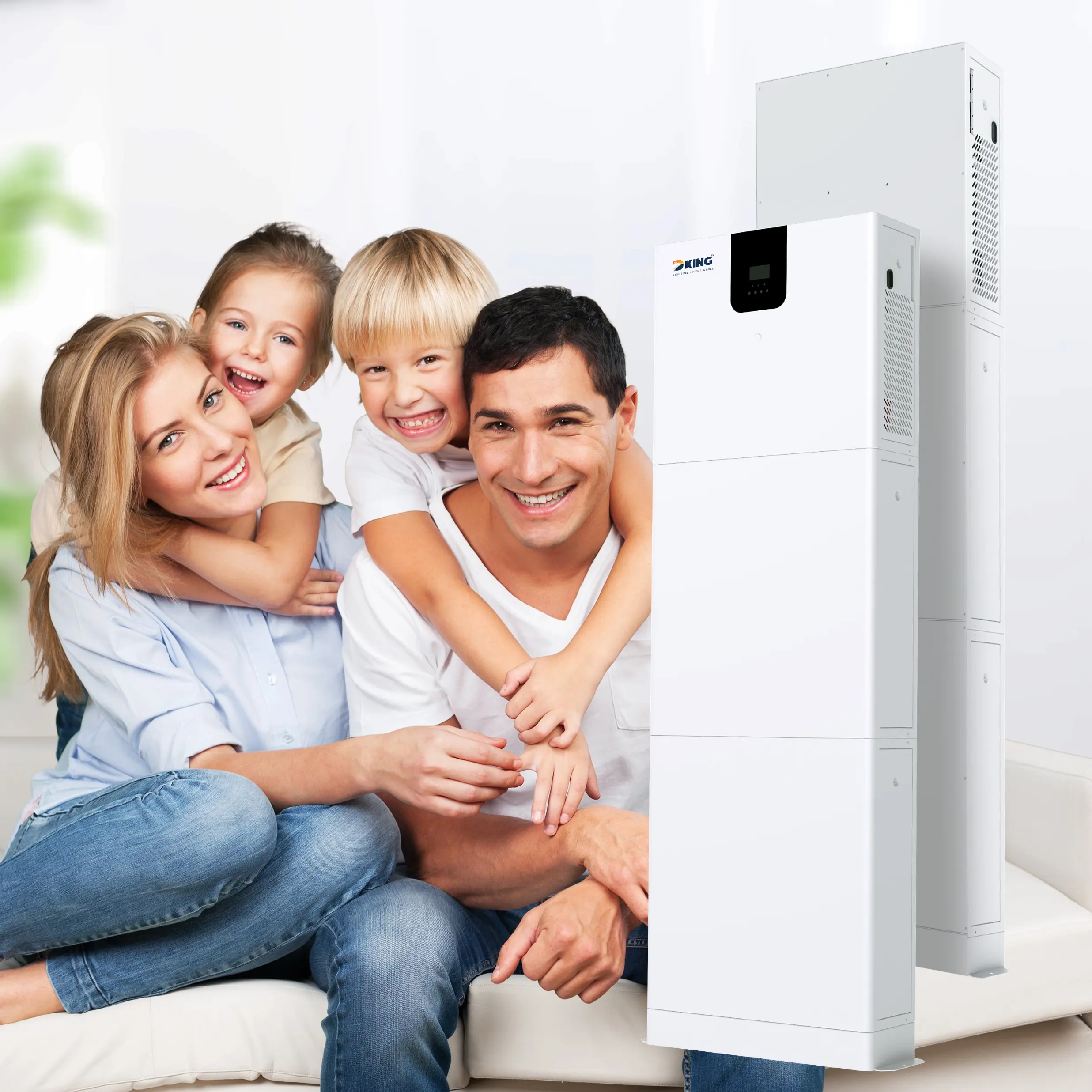 DK-SRT48V 5KW STACK 3 IN 1 LITHIUM BATTERY WITH INVERTER AND MPPT CONTROLLER BUILT-IN