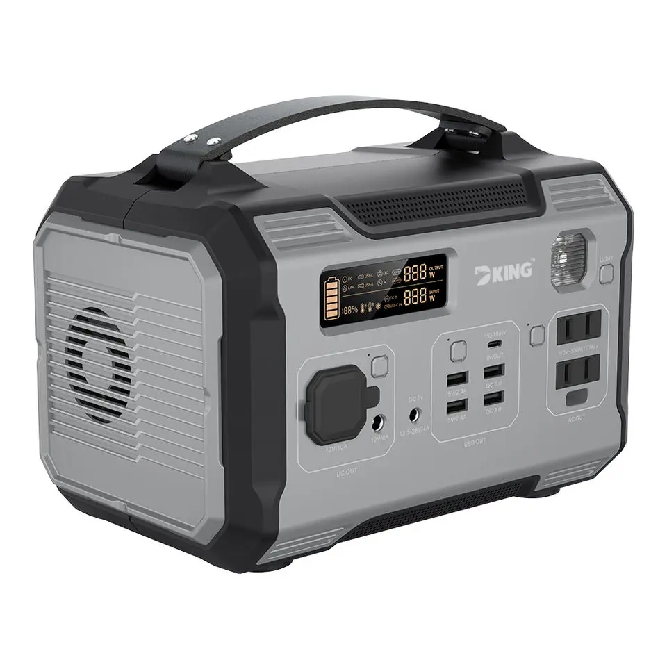 DK-SYD300W-281WH Huge Capacity 300W Portable Power Station Solar Generator Energy Storage Power Supply LiFePO4 Battery Outdoor Large Power Bank