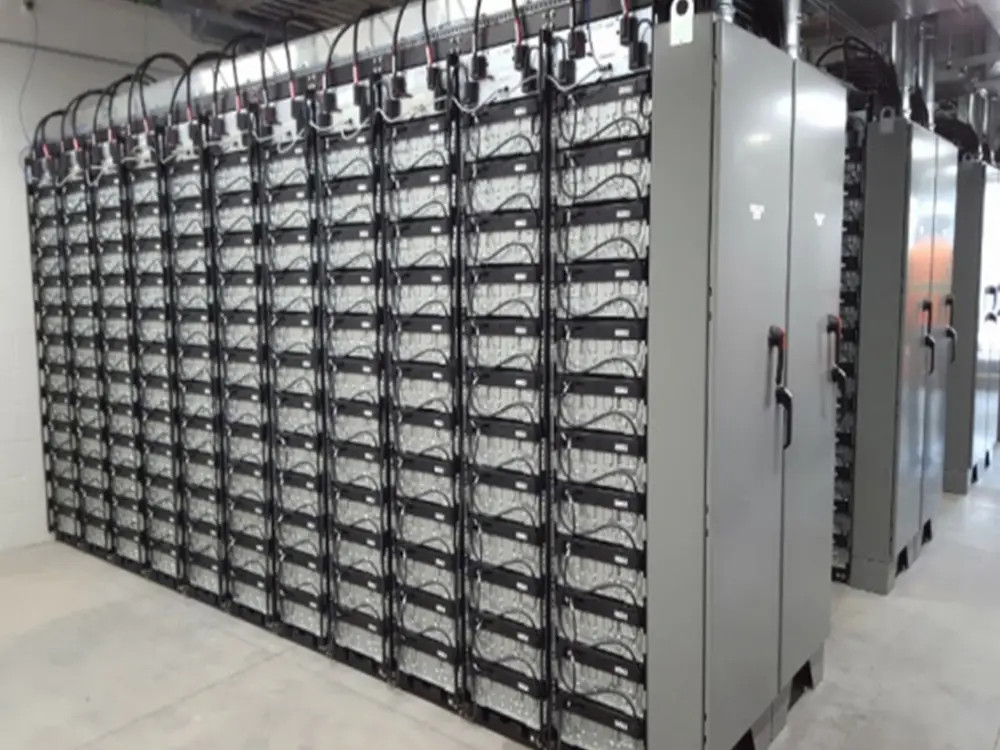 Lithium battery storage