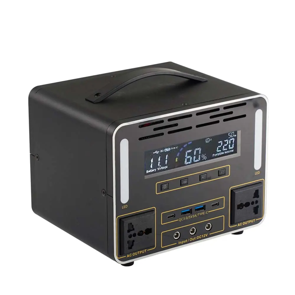 DK-C500W Portable Solar Power Generator Lithium Lifepo4 Solar Power Station