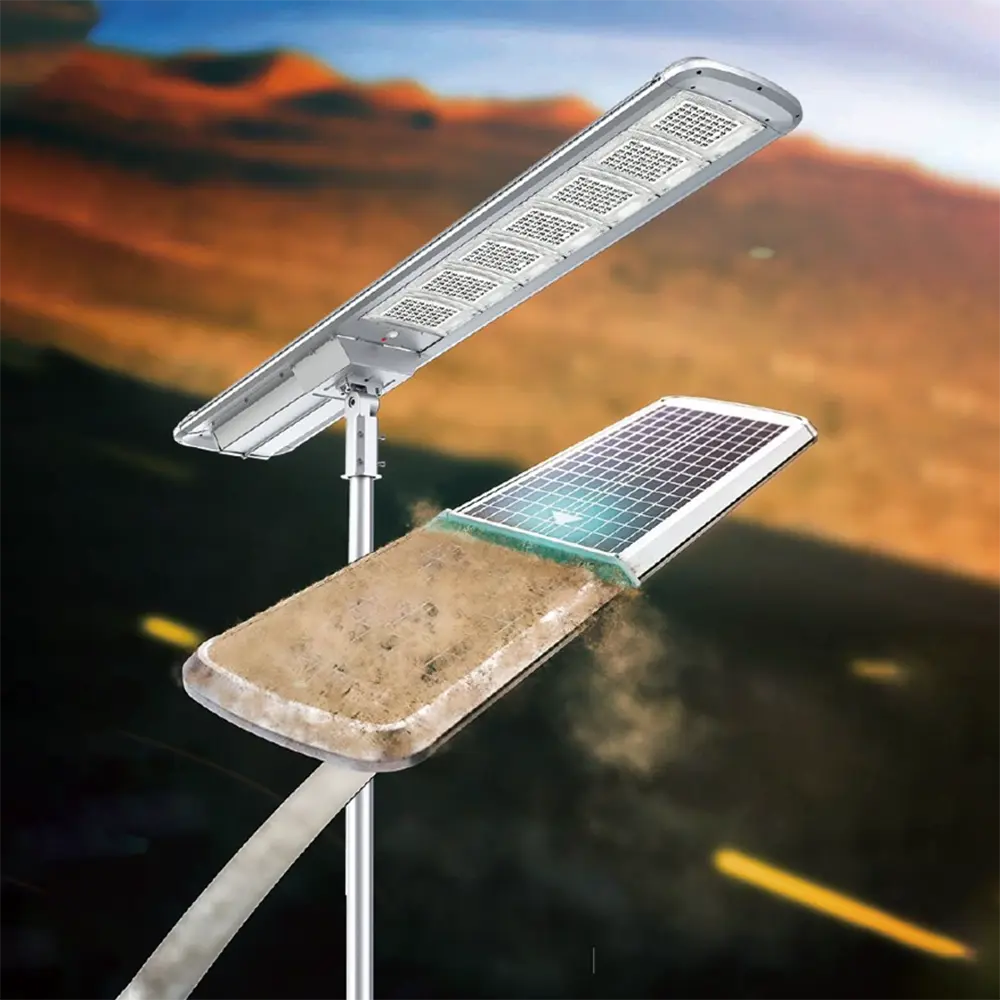 DKSSL 7 AUTO-CLEANING Solar LED Street Light