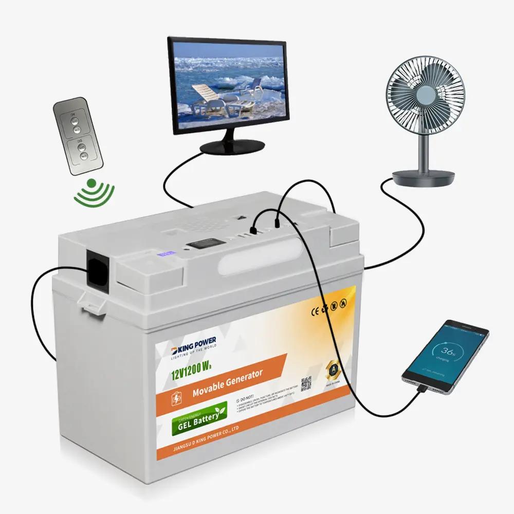 DKCB SERIES MOVABLE GENERATOR/MOVABLE E PACK 12V84Wh/240Wh/360Wh/696Wh/1200Wh